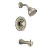 Align T2193BN Bath and Shower Faucet with Posi-Temp Pressure Balanced Trim in Brushed Nickel