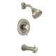 Align T2193BN Bath and Shower Faucet with Posi-Temp Pressure Balanced Trim in Brushed Nickel