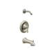 Wynford T4503 Bath and Shower Faucet with Posi-Temp Pressure Balanced Trim in Chrome