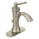 Wynford 4500BN Single Handle Single Hole Bathroom Faucet in Brushed Nickel