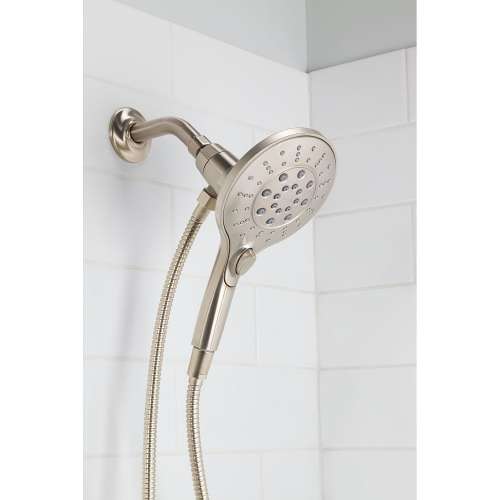 1.75-GPM Wall-Mounted Six-Function Handheld Shower Head with WaterSense