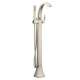 1.75 GPM One-Handle Tub Filler Includes Hand Shower in Brushed Nickel
