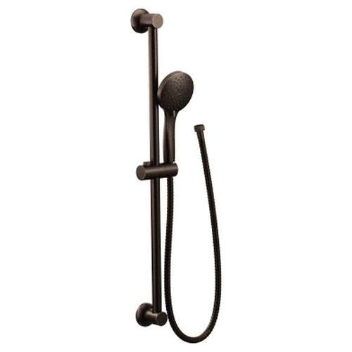1.75 GPM Five-Function Eco-Performance Handheld Shower with Slidebar in Oil Rubbed Bronze