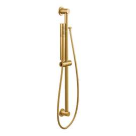 1.75 GPM Single-Function Handheld Shower with Slidebar in Brushed Gold