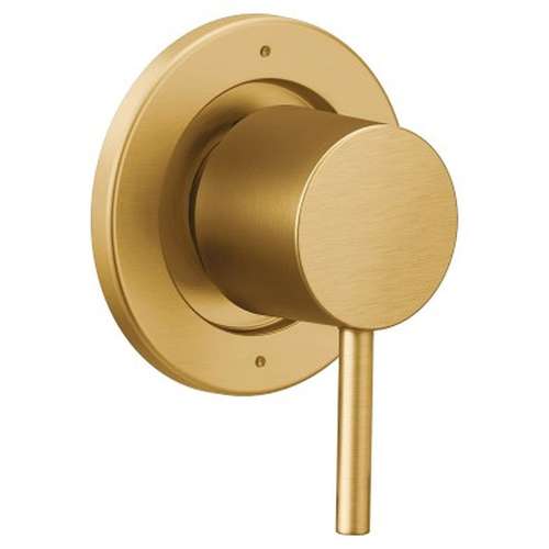 Three-Function Transfer Valve Trim in Brushed Gold