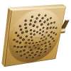 1.75 GPM Two-Function Spray Head Square Eco-Performance Rainshower in Brushed Gold