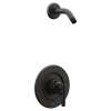 Single Handle Pressure Balance Shower Trim without Showerhead in Matte Black