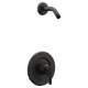 Single Handle Pressure Balance Shower Trim without Showerhead in Matte Black