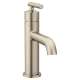 Gibson 6145BN One-Handle High Arc Bathroom Faucet in Brushed Nickel