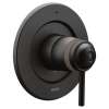 Single Function Thermostatic Valve in Matte Black