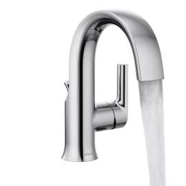 Doux 1.2-GPM Single Hole Single Hole Bathroom Sink Faucet with Watersense - In Multiple Colors