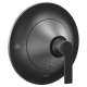 Single Function Posi-Temp Pressure Balanced Shower Trim in Matte Black