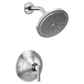 Single Handle Posi-Temp Pressure Balance Shower Trim Kit with Eco-Perfomance Showerhead