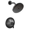 Shower Trim Package with 1.75 GPM Single Function Eco-Performance Shower Head in Matte Black