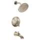Tub and Shower Trim Package with 2.5 GPM Single Function Shower Head in Brushed Nickel