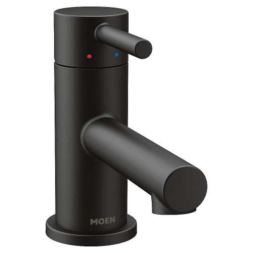 Matte Black One-Handle Bathroom Faucet