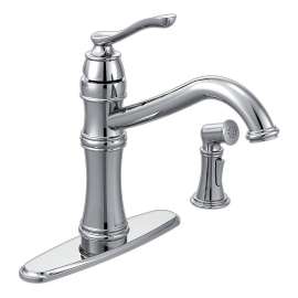 7245-M Belfield Chrome One-Handle Kitchen Faucet