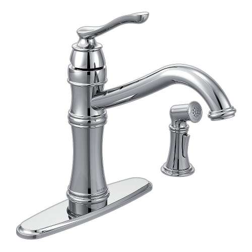 Belfield 7245C Chrome One-Handle Kitchen Faucet