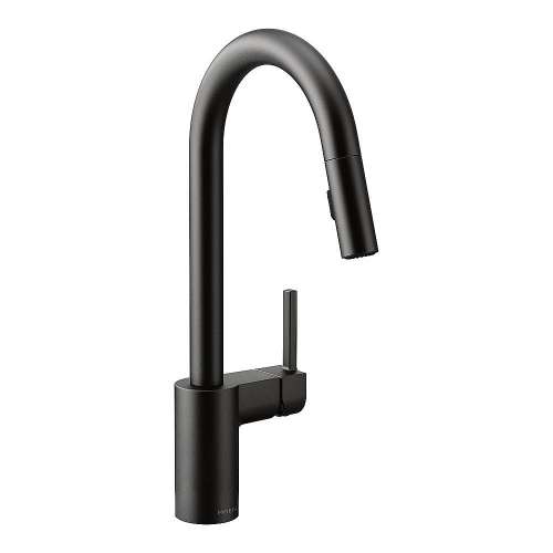7565-M Align Matte Black One-Handle Pulldown Kitchen Faucet