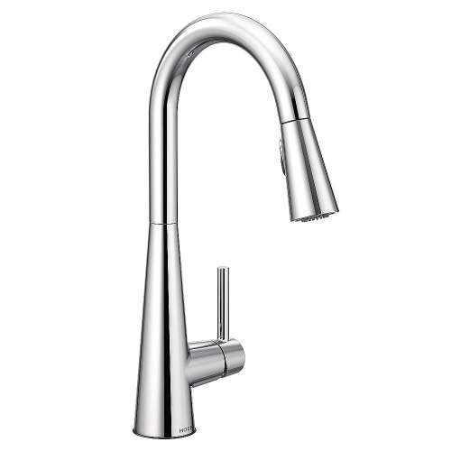 Sleek 1-Handle Pull-Down Kitchen Faucet