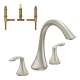 8-1/2-Inch Roman Tub Faucet in Brushed Nickel