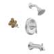 Showerhead and 6 1/2-Inch Spout in Chrome