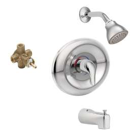 Showerhead and 5 1/2-Inch Spout in Chrome