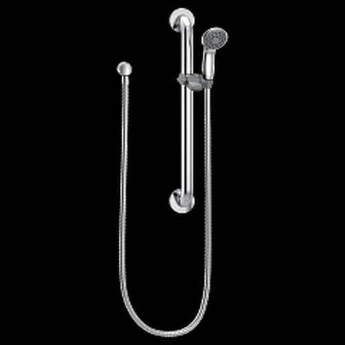 Commercial 52224GBM25 Slide Bar/Grab Bar Shower