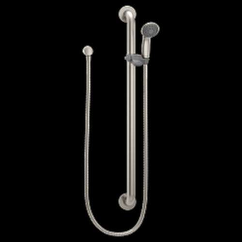 Commercial 52236GBM15CBN Classic Slide Bar/Grab Bar Shower