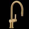 Cia 7622BG Brushed Gold One-Handle Pulldown Kitchen Faucet