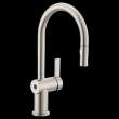 Cia 7622EWSRS Spot Resist Stainless One-Handle Pulldown Kitchen Faucet