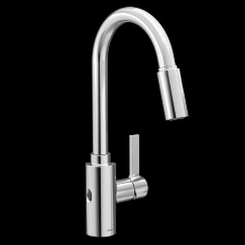 Genta LX 7882EWC Chrome One-Handle Pulldown Kitchen Faucet