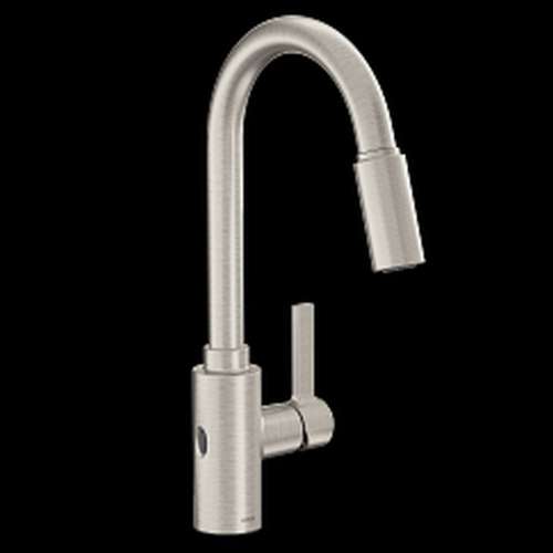 Genta LX 7882EWSRS Spot Resist Stainless One-Handle Pulldown Kitchen Faucet