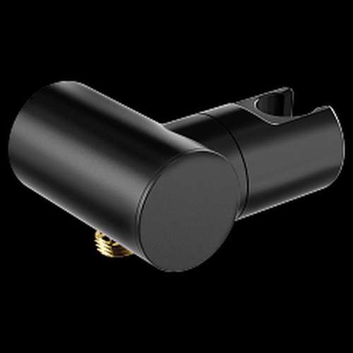 A755BL Matte Black Handshower Bracket Drop Ell