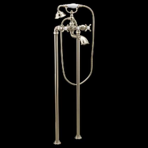 Weymouth S22105NL Chrome Two-Handle Tub Filler Includes Hand Shower