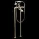 Weymouth S22105NL Chrome Two-Handle Tub Filler Includes Hand Shower
