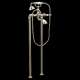 Weymouth S22110NL Polished Nickel Two-Handle Tub Filler Includes Hand Shower