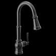 Paterson S72003EV2BL Matte Black One-Handle Pulldown Kitchen Faucet