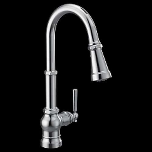 Paterson S72003EV2C Chrome One-Handle Pulldown Kitchen Faucet