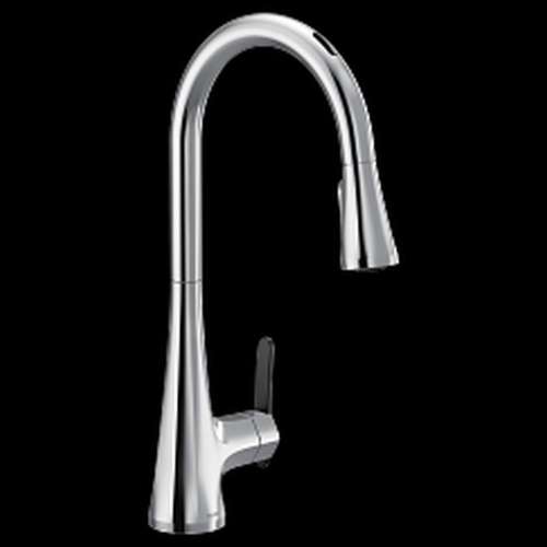 Sinema S7235EV2C Chrome One-Handle Pulldown Kitchen Faucet