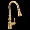 Weymouth S73004EV2BG Brushed Gold One-Handle Pulldown Kitchen Faucet