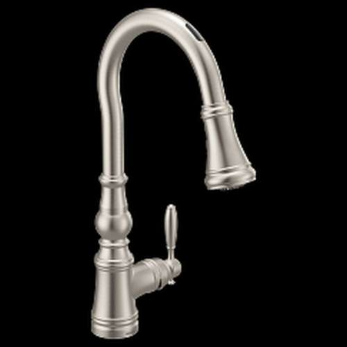 Weymouth S73004EV2SRS Spot Resist Stainless One-Handle Pulldown Kitchen Faucet