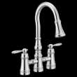 Weymouth S73204 Chrome Two-Handle Pulldown Kitchen Faucet