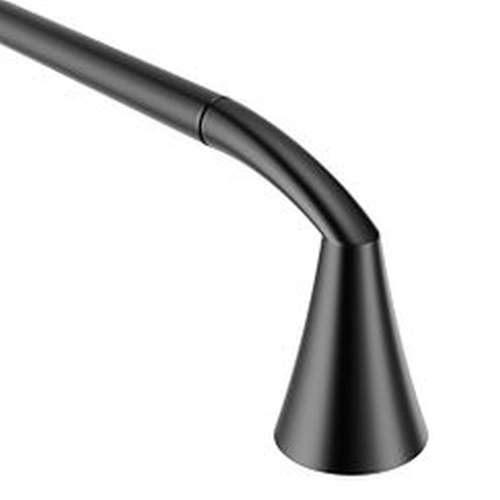 Glyde YB2318BL Matte Black 18-in Towel Bar