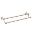 Belfield YB6422BN Brushed Nickel 24-in Double Towel Bar