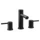 Matte Black Two-Handle Bathroom Faucet