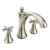 Polished Nickel Two-Handle Roman Tub Faucet