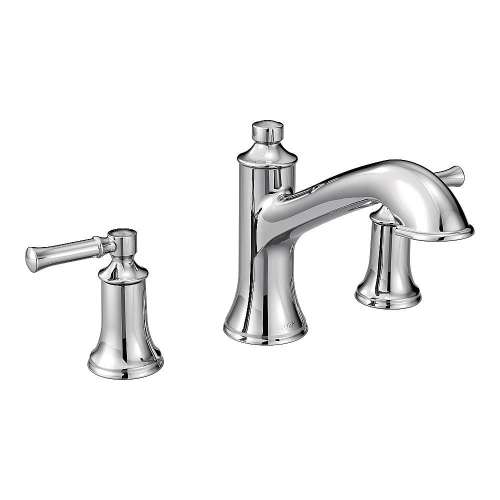 T683-M Dartmoor Chrome Two-Handle Roman Tub Faucet