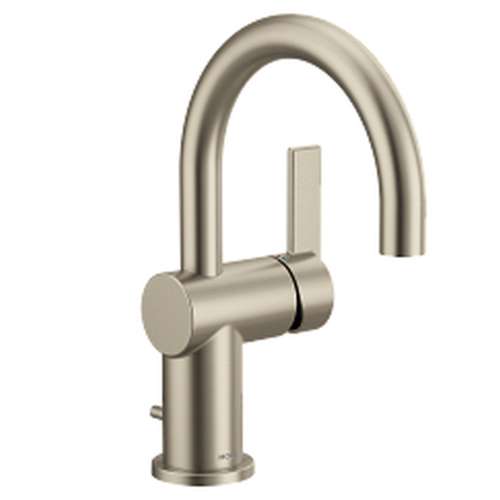 Moen 6221BN Cia One-Handle Bathroom Faucet, Brushed Nickel