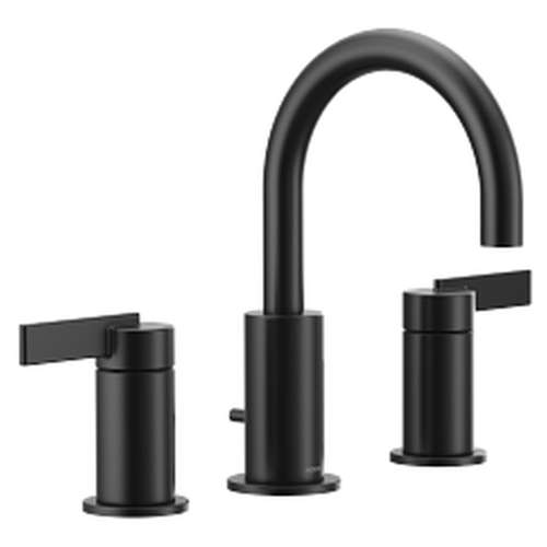 Moen T6222BL Cia Two-Handle Bathroom Faucet, Matte Black